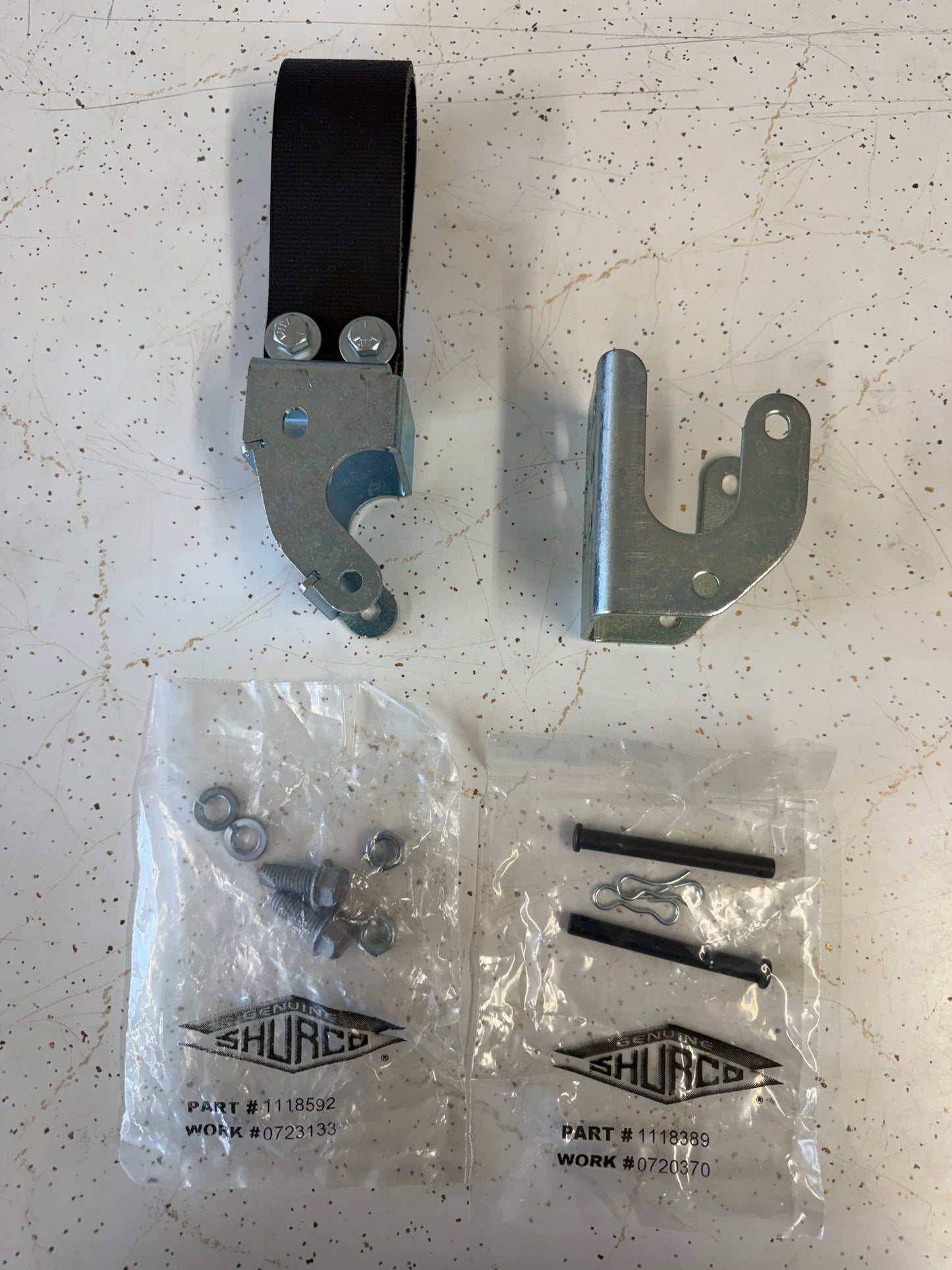 Shurco Tarp Stop Upright Belt Flex Assembly